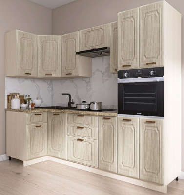 Кухня МДФ Акация Европейская 1000*2550мм